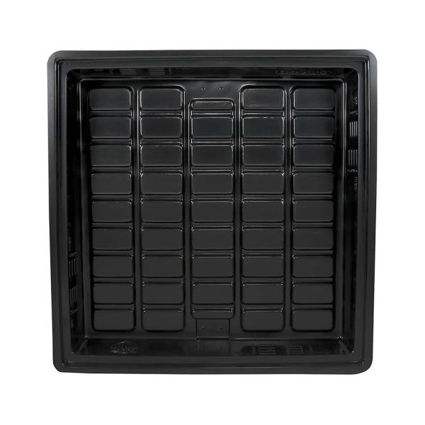 Duralastics Black Grow Tray, Inner Dimension (3 ft x 3 ft)