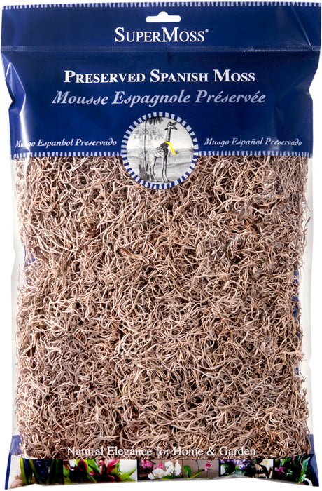 Supermoss Spanish Moss Preserved-Natural, 8 oz