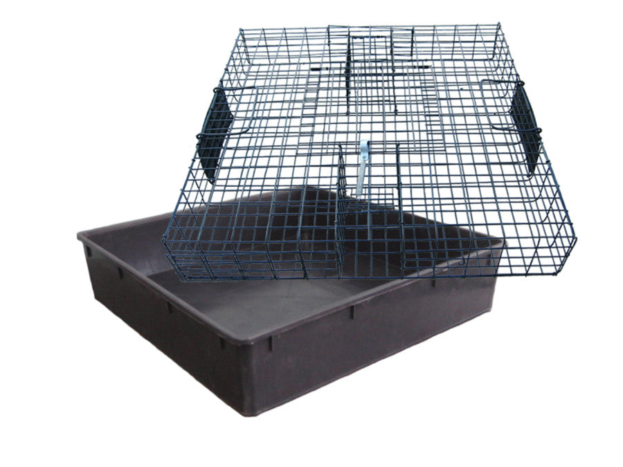Rugged Ranch Squirrelinator Live Trap-with Basin, Black, 23.25In X 23.25In X 4 in