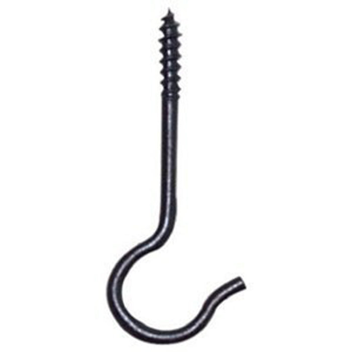 Panacea Ceiling Hook-Black, 5 pk