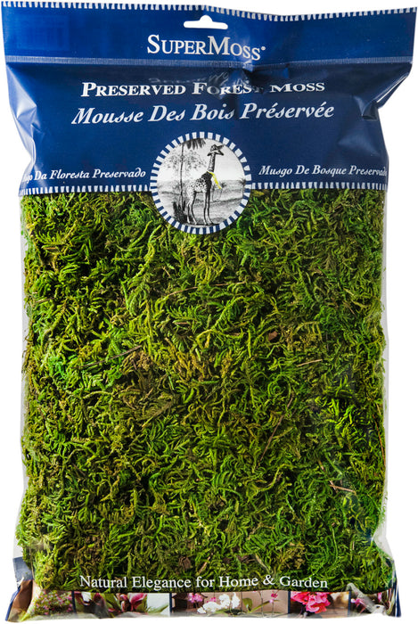 Supermoss Forest Moss Preserved-Fresh Green, 8 oz