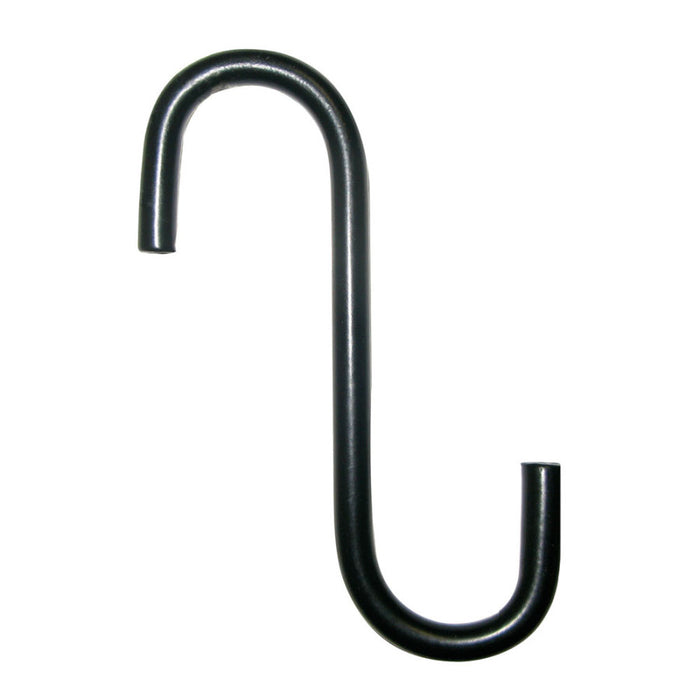 Panacea Kay Home Hookery S-Hook with 1in Openings-Black, 4 in