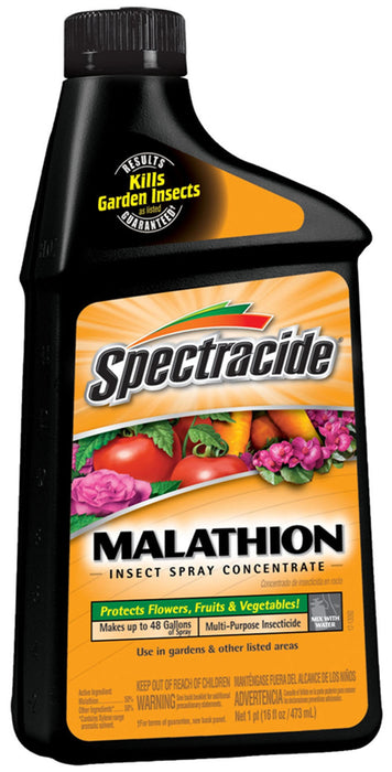 Spectracide Malathion Insect Spray Concentrate Insecticide-16 oz