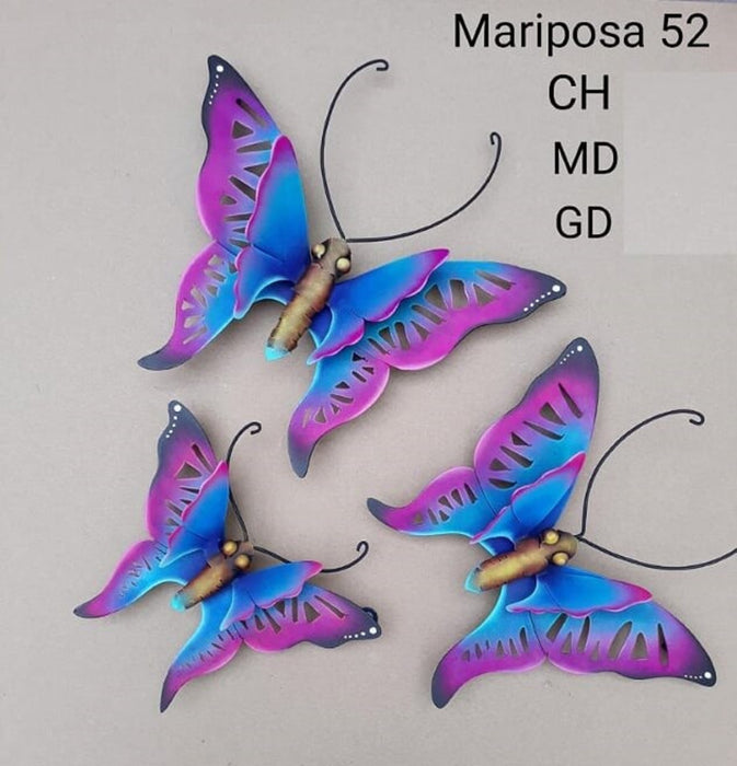 Talavera Metal Art Butterfly #52-MD