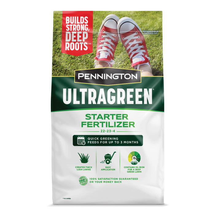 Pennington Ultragreen Starter Fertilizer 22-23-4-5M 14 lb