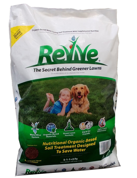 Revive Soil Treatment Lawn Granules Organic-25 lb