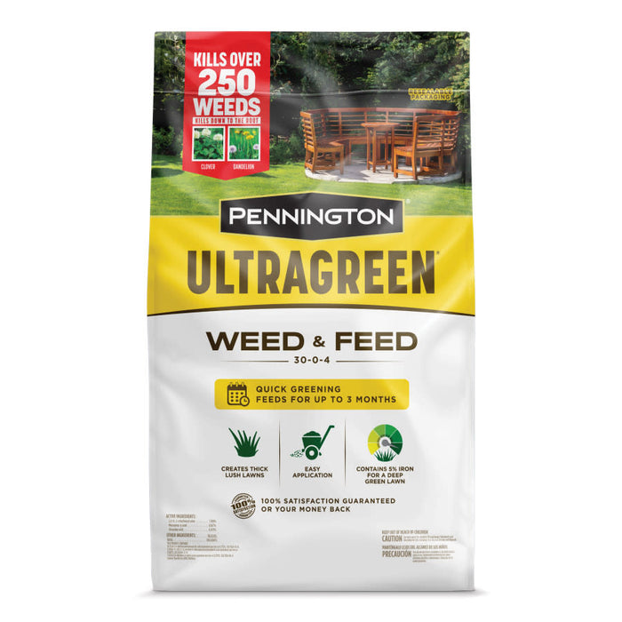 Pennington Ultragreen Weed & Feed 30-0-4-5M 12.5 lb