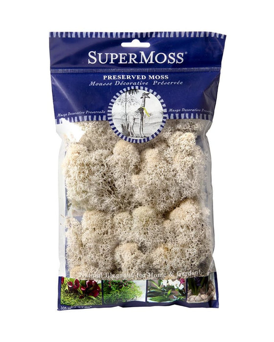 Supermoss Reindeer Preserved Moss-Natural, 2 oz